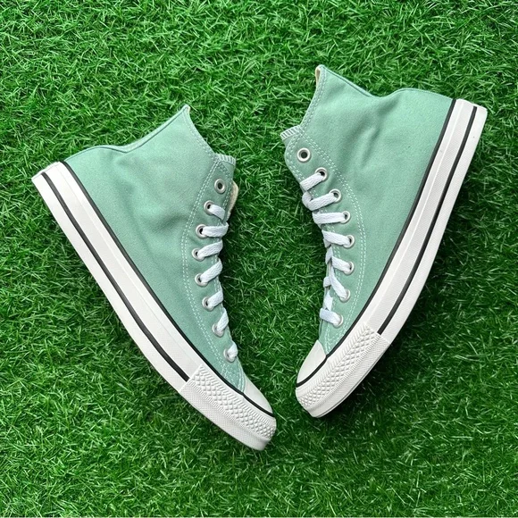 Not for sale🎁Converse Chuck Taylor All Star Ctas Hi Herby Green - Picture 9 of 10
